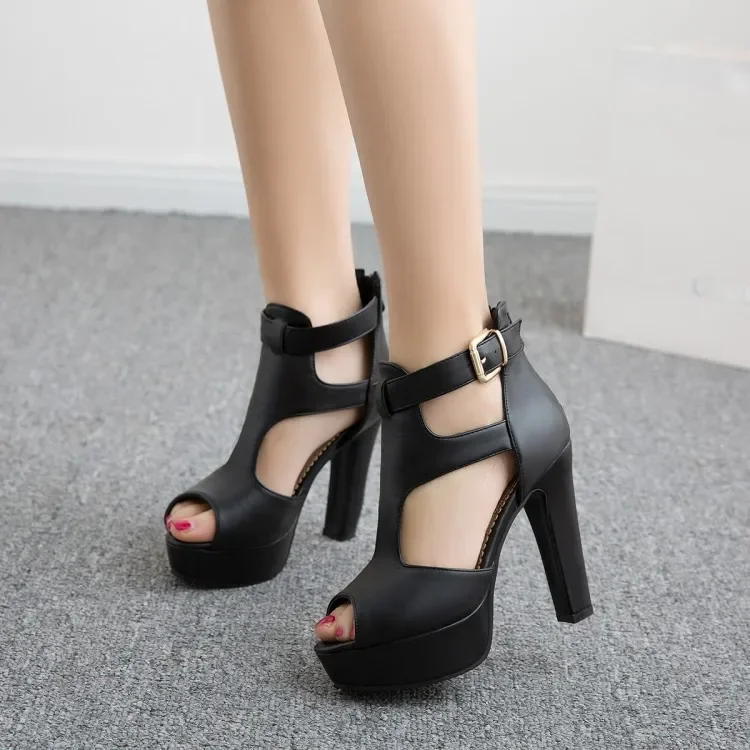 

2022 New Ladies Shoes Gladiator Sandals Women Big Size Sandals Ladies Party Wedding Shoes High Heel Women Pumps zapatos mujer