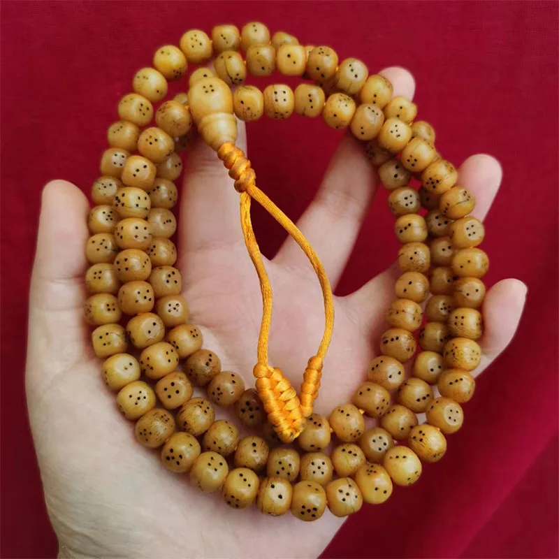 Старые материалы Ox Bone индивидуальный браслет Seiko бусины в виде игральных костей