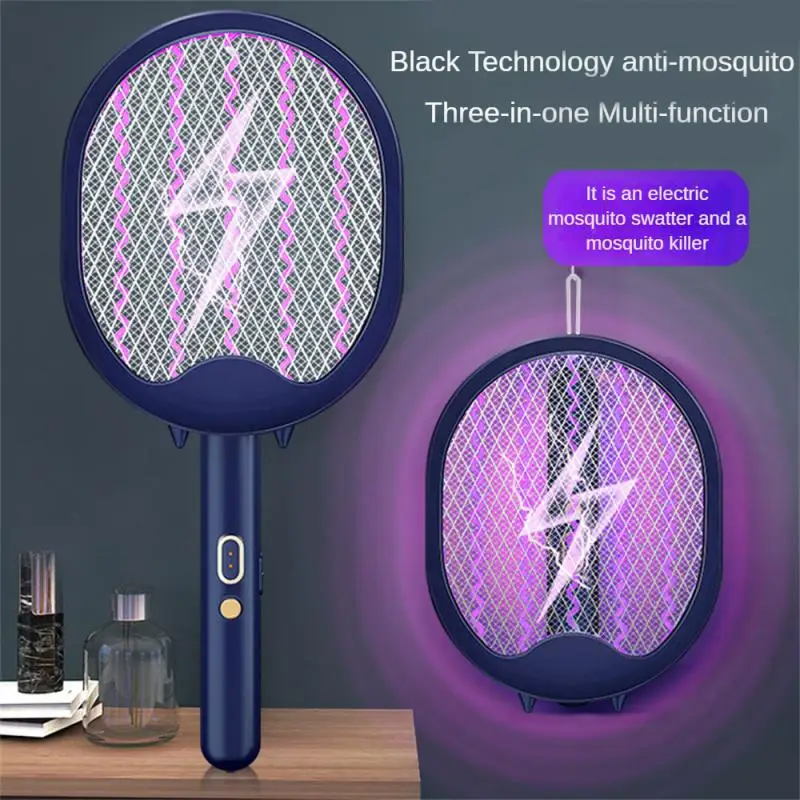 

Folding Mosquito Killer Lamp Electric Mosquito Swatter 3000V USB Rechargeable Summer Fly Trap Insect Racket Zapper Mosquito Trap