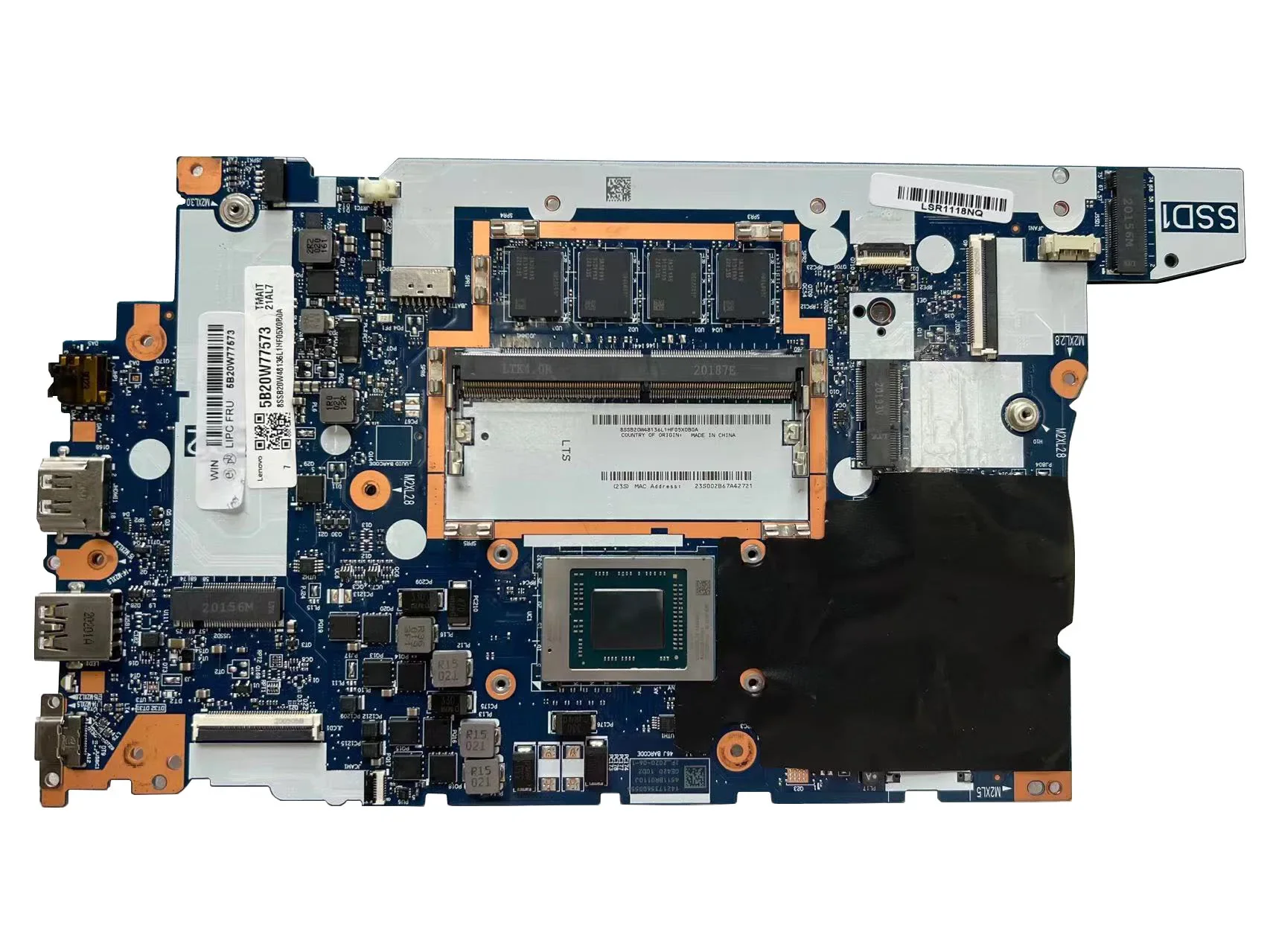 Основная плата для Thinkpad Lenovo E14 E15 C16 NM-C771 NM-D011 5B20W77573