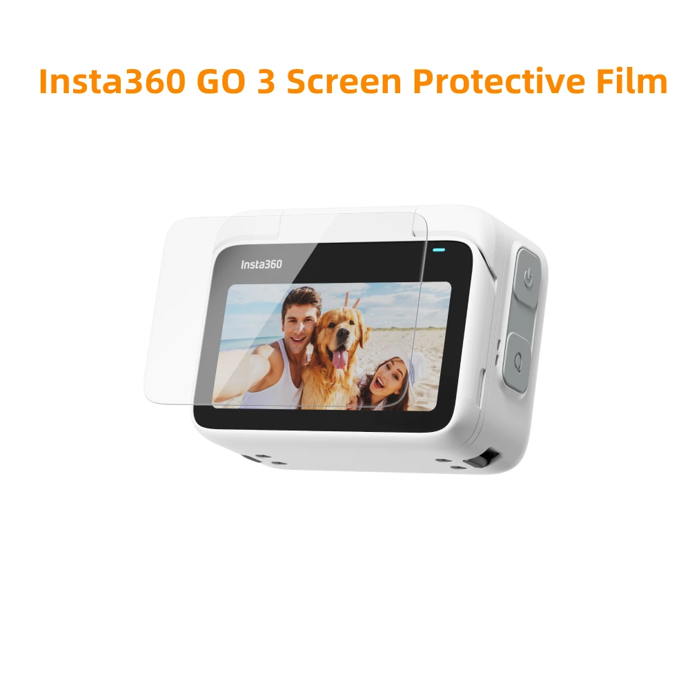

2PCS HD Tempered Film For Insta360 GO 3 Protective Film Screen Protector Accessories