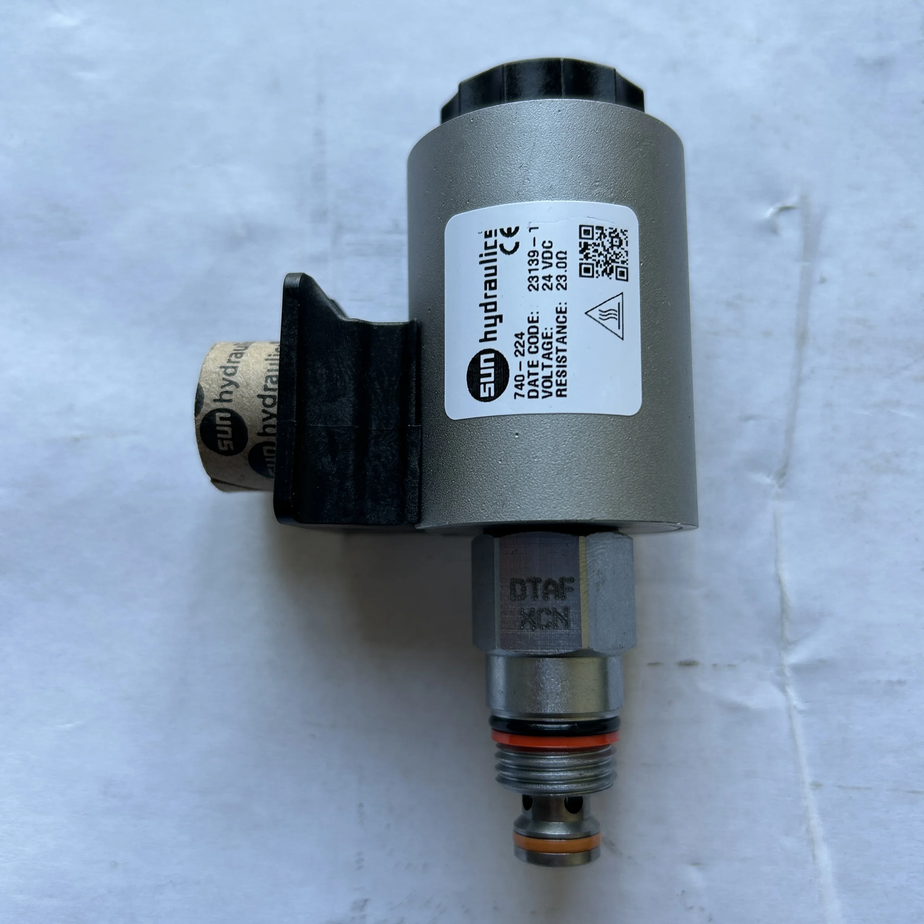 Электромагнитный клапан гидравлического клапана