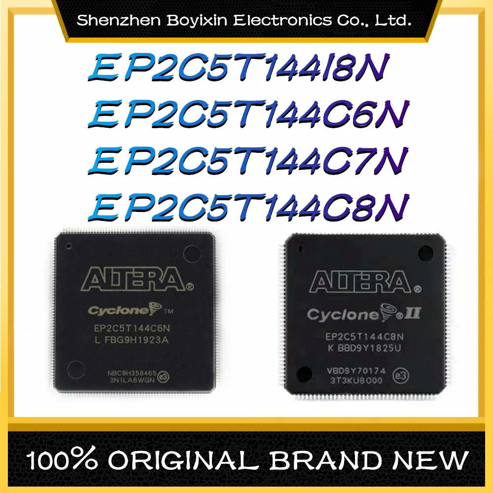 EP2C5T144I8N EP2C5T144C6N EP2C5T144C7N EP2C5T144C8N New Original Genuine Programmable Logic Device (CPLD/FPGA) IC Chip