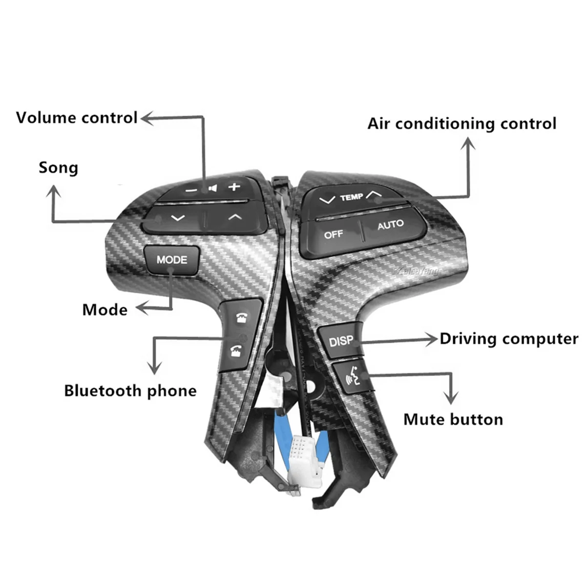 Кнопочный переключатель на руль для Toyota Hilux Vigo Corolla Camry