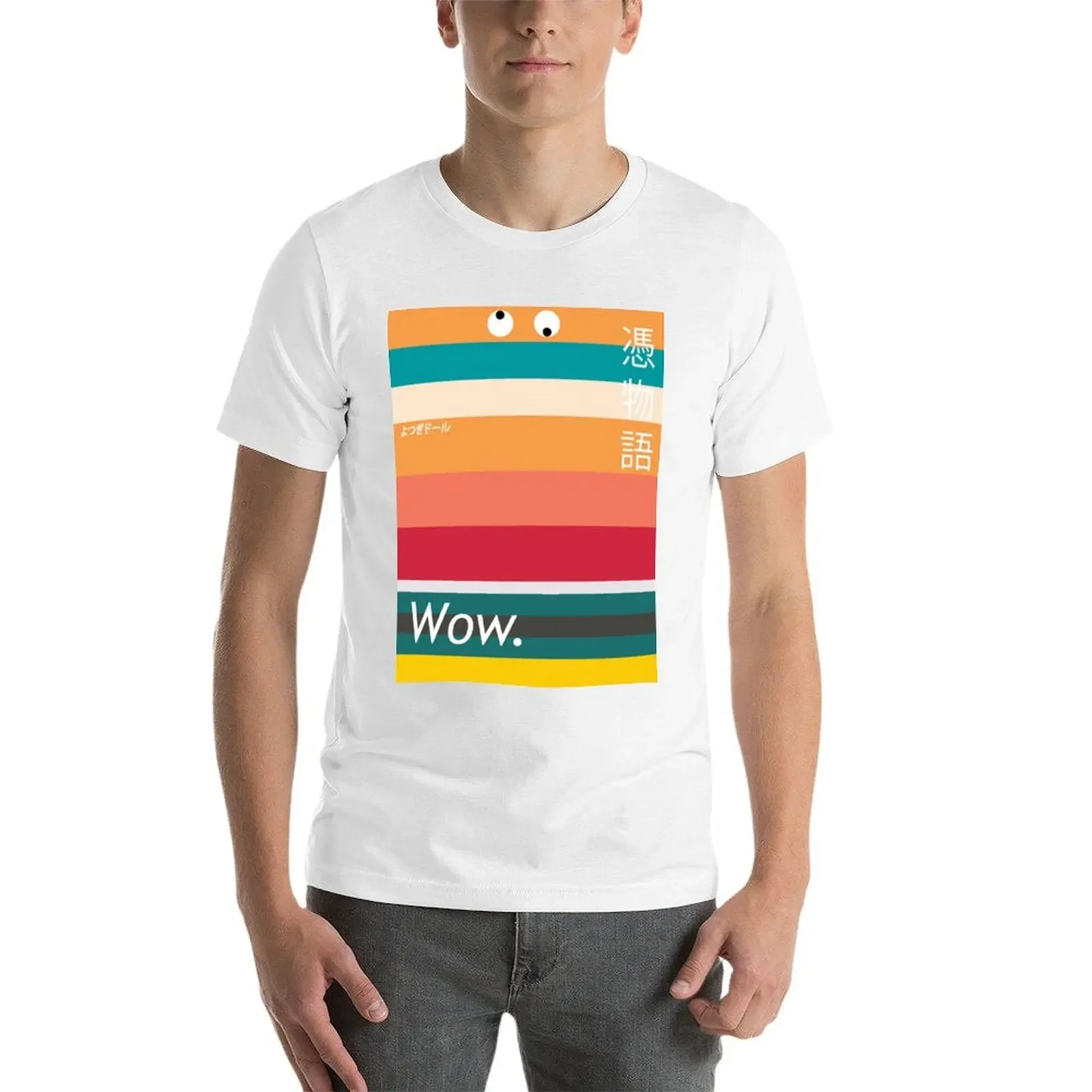 Yotsugi - футболка Wow мешковатые рубашки футболки с рисунком рэпера мужская мода