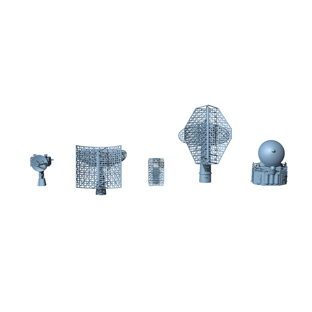 Yao's Studio LYCG350403 1/350 модель фреза радарная система