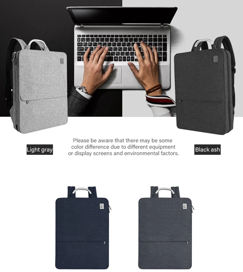 CAI Office Backpack Back School Bag 15.6