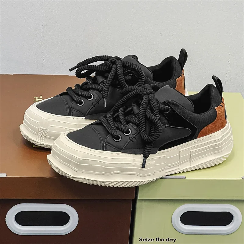 Модная мужская обувь летние повседневные спортивные мотоциклетные ботинки на