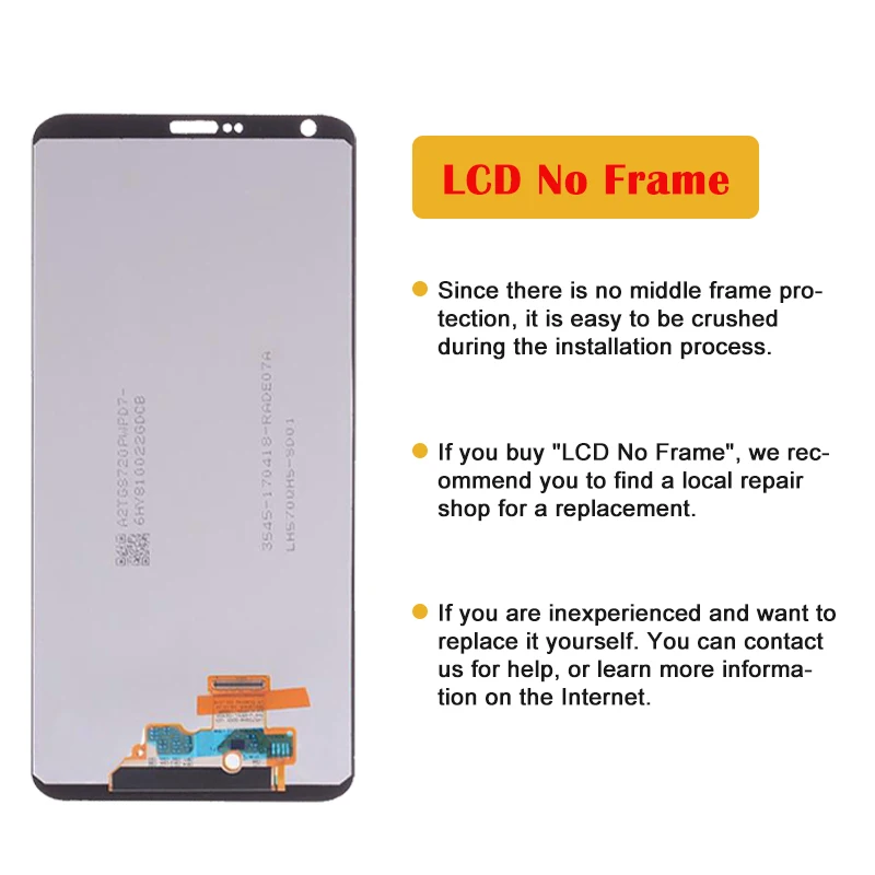 ЖК-дисплей 5 7 дюйма для LG G6 сенсорный экран H870 H870DS H872 LS993 VS998 US997 ЖК-экран с рамкой в