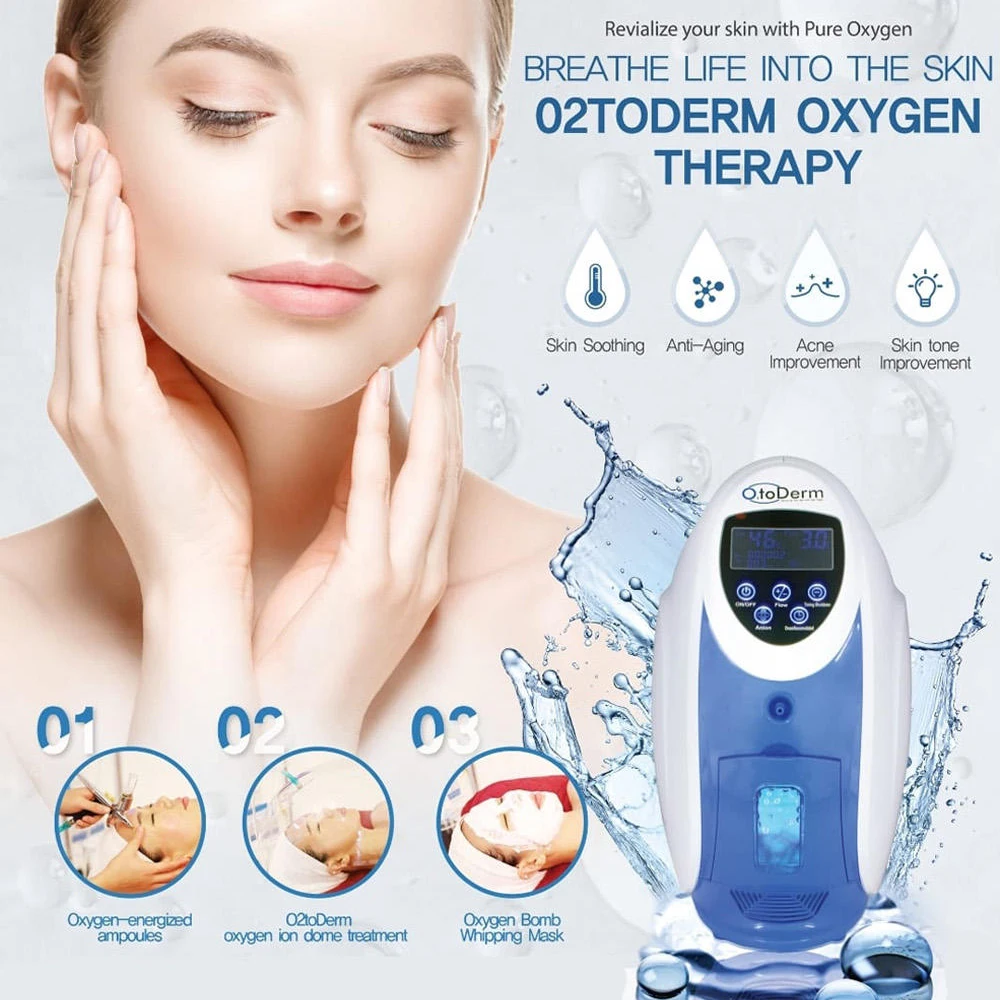 Фото Корея, O2ToDerm, кислородный купол O2 для Derm, кислородная система для лица, рандомная Гипербарическая Кислородная струйная пистолет-распылитель №1