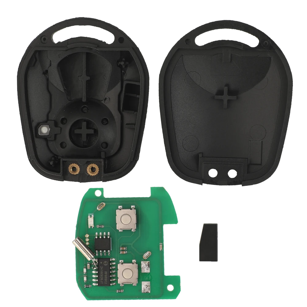 Jingyuqin 2 кнопки дистанционного ключа автомобиля 315 МГц 433 92 447 чип 4D60 для Ssangyong Actyon Kyron