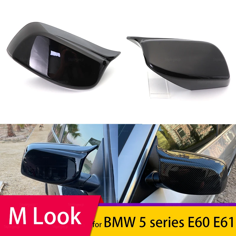 

Housing Replacement Style 523i 545i 535d 520d 550i Covers M Look Door Wing Mirror Cover for BMW 5 series E60 E61 2003-2010