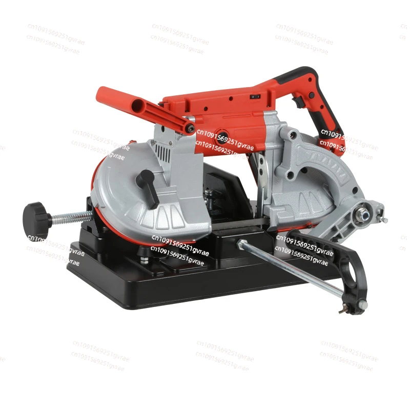 Ручная ленточная пила со съемным основанием 114 маленькая для резки металла