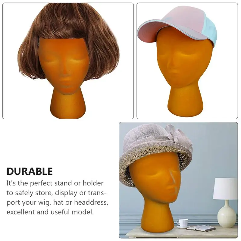 Модель головы-манекена из пенополистирола 1 шт. женская головка аксессуары для