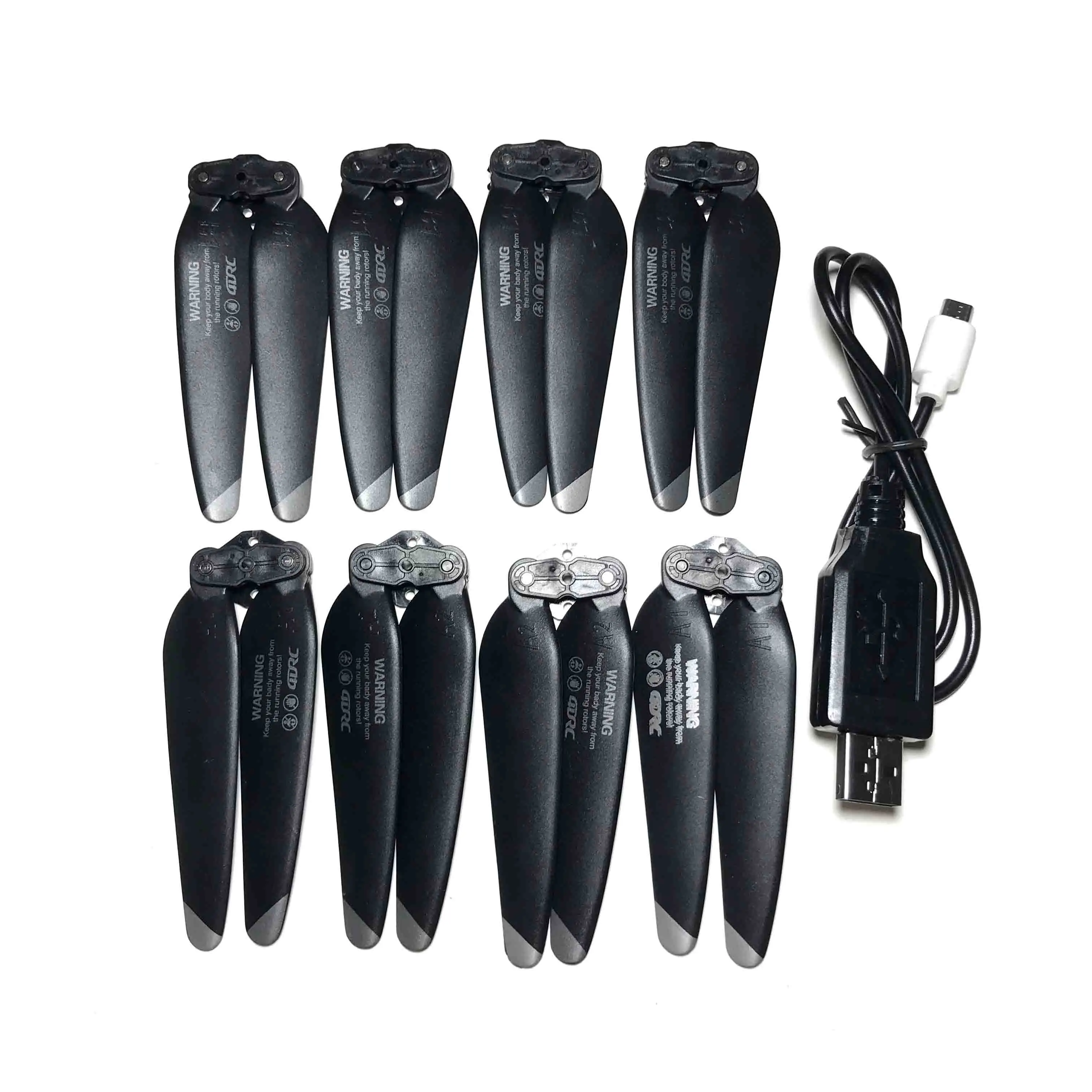 

4DRC F4 RC GPS Drone Spare Parts 4D-F4 Fast Quadcopter Accessory propeller blade wing Charger USB Charging Cable kit
