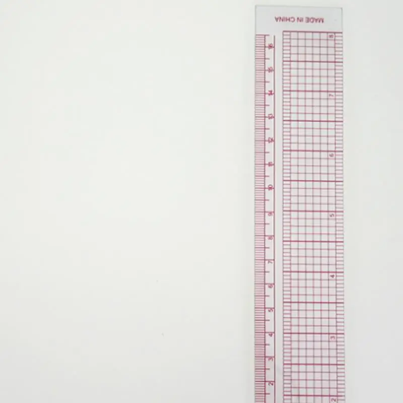 Пластиковая линейка для резки одежды аксессуары шитья инструменты лоскутного