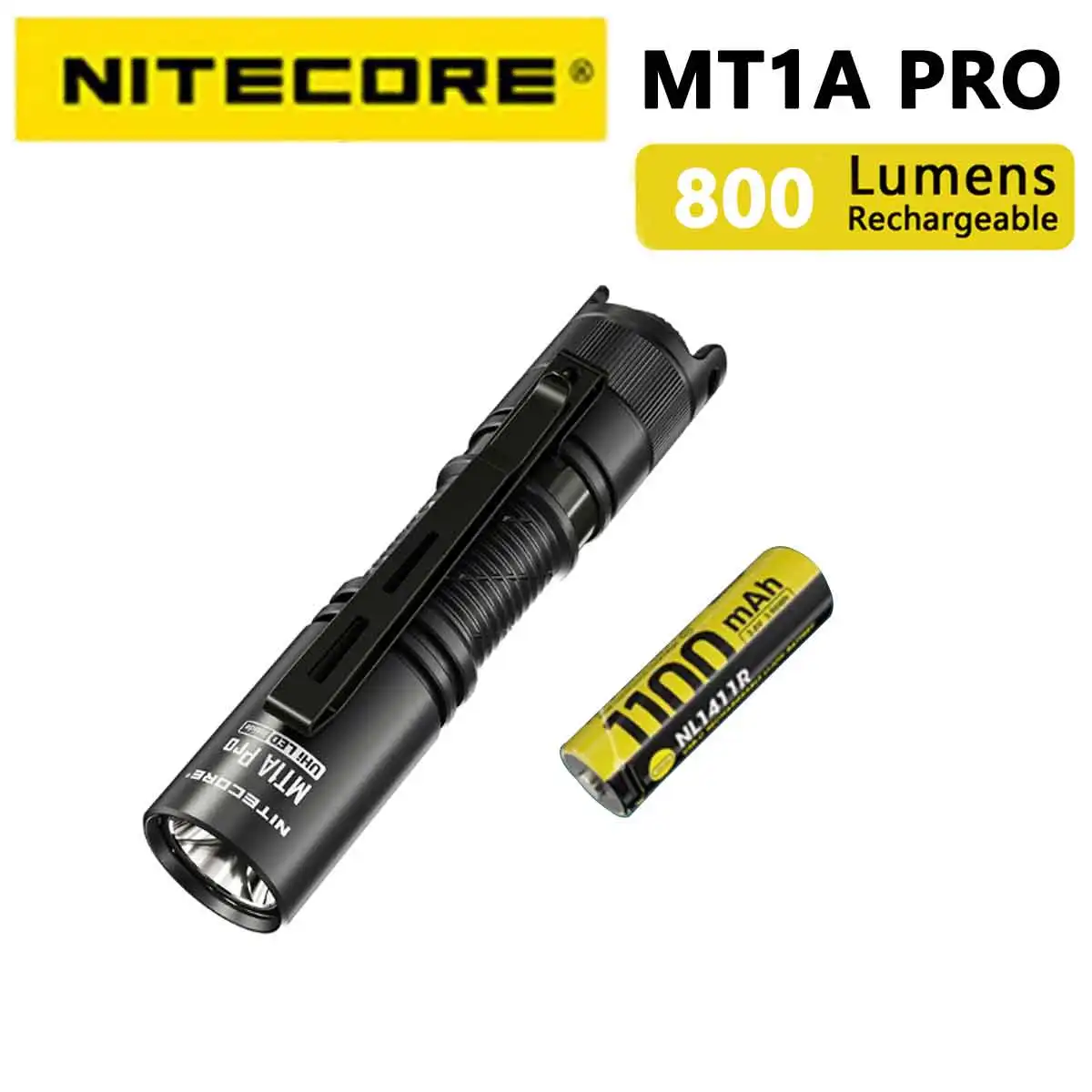Светодиодный фонарик Nitecore MT1A PRO NiteLab UHi 25 800 люмен