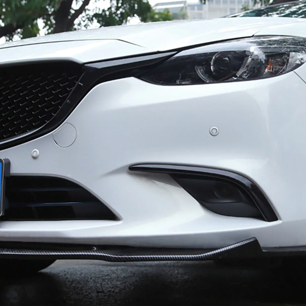 Автомобильная передняя противотуманная фара крышка лампы накладка на бампер