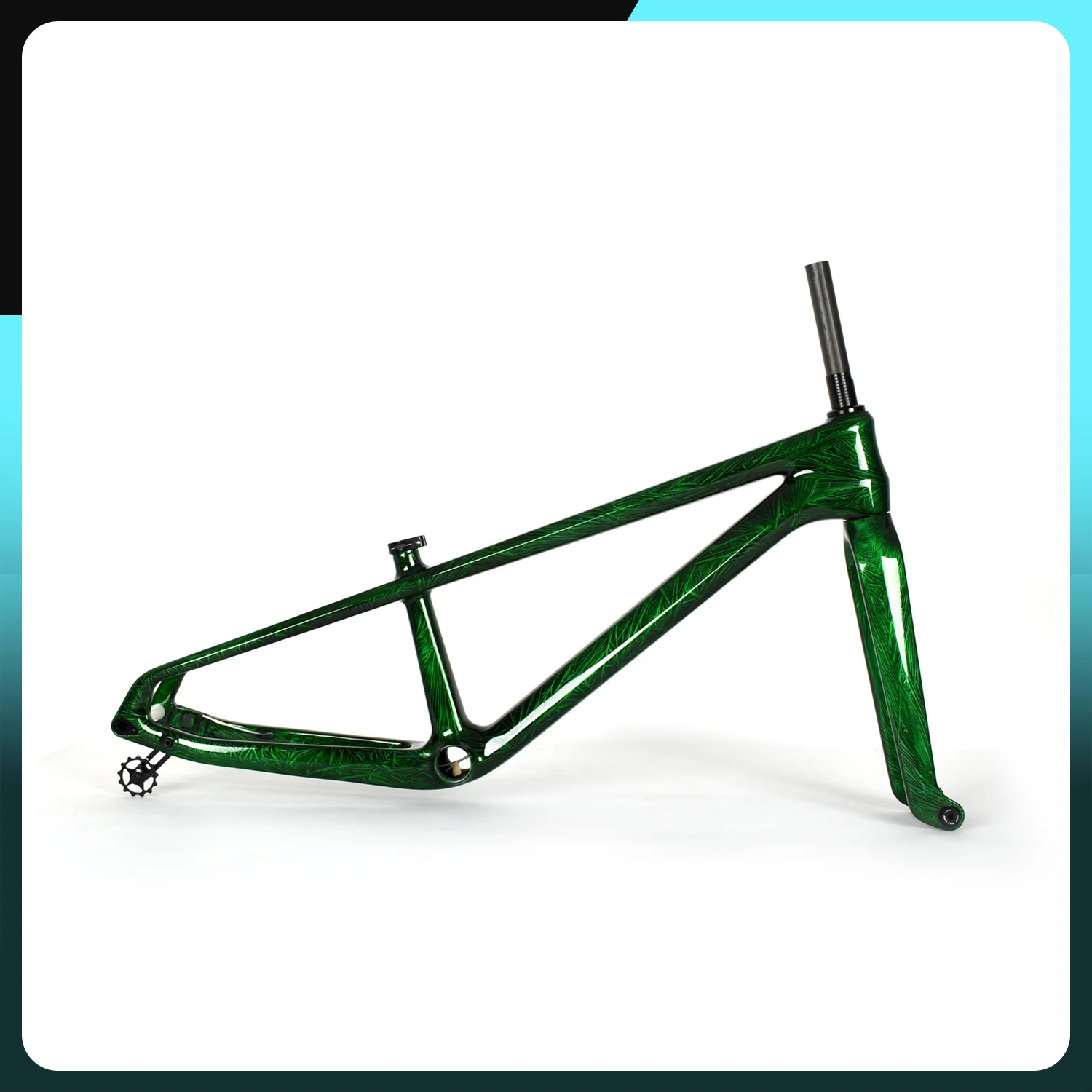 Фото Full Carbon Freestyle BMX Frame Cruiser Pro 24er Рама BMX и вилка 24 дюйма Макс. 49T Шатуны №2