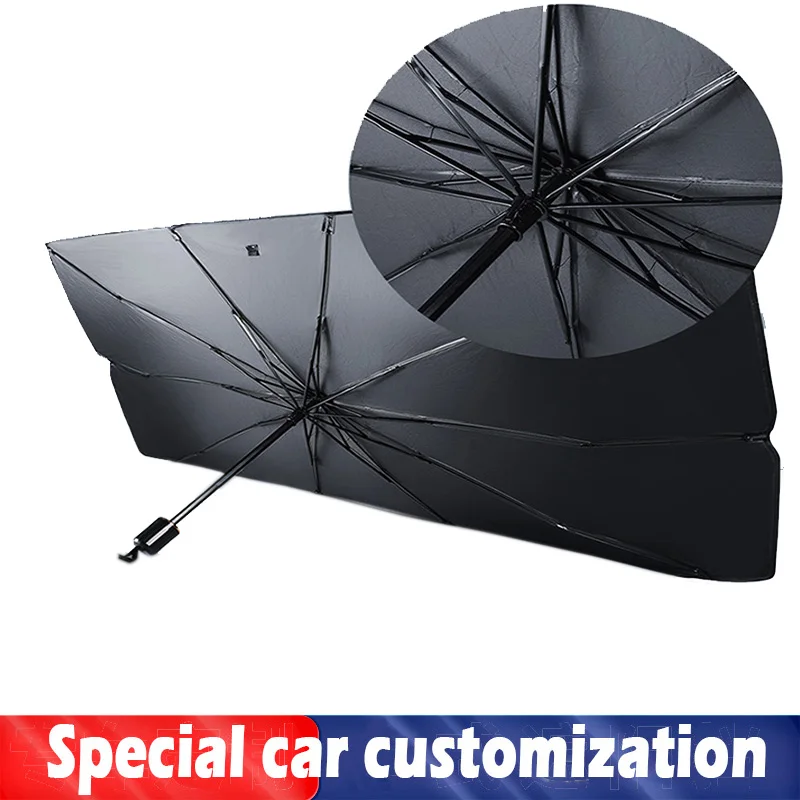 

Car Window Sunshades Windshield Sun Auto Logo Umbrella For Chery Accessories Tiggo 2 3 8 QQ IQ Blossom Fulwin Arrizo 5 A1 A3 A5