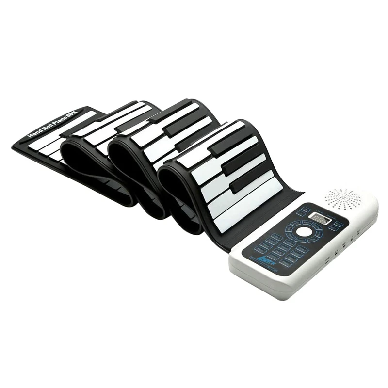 

Piano Keyboard 88 Keys Roll Up Piano Portable Keyboard Piano For Kids Beginners Hobby-Gifts Family Fun Travel