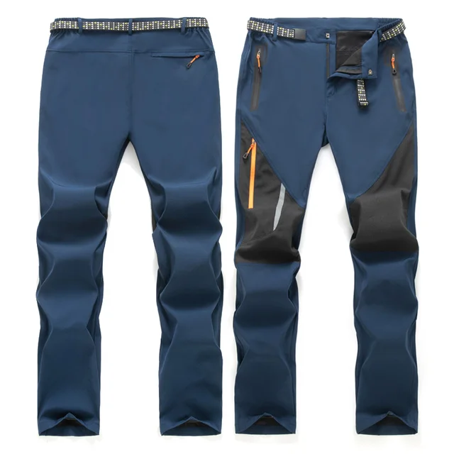

Мужские Походные штаны для кемпинга, треккинговые высокоэластичные летние тонкие быстросохнущие брюки с защитой от дождя и УФ-лучей для путешествий