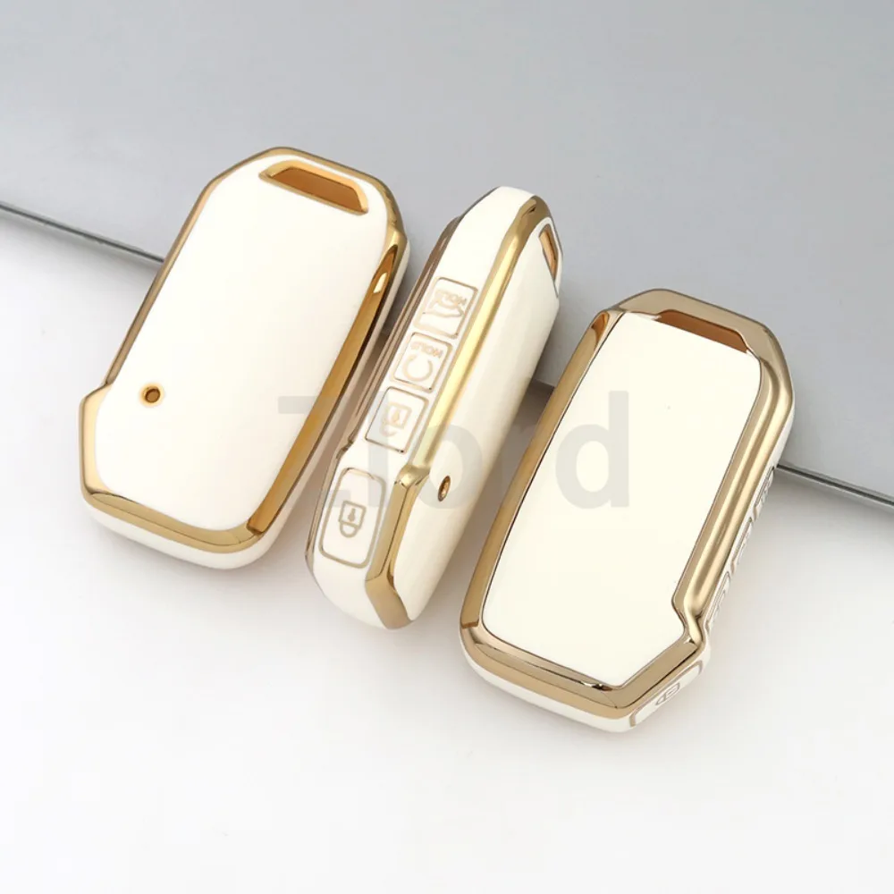 

Чехол для автомобильного ключа из ТПУ с 4 кнопками для Kia Seltos Sportage Sorento Cerato KX5 Niro Forte K3 K5 Opatima Soul Telluride 2021 2023