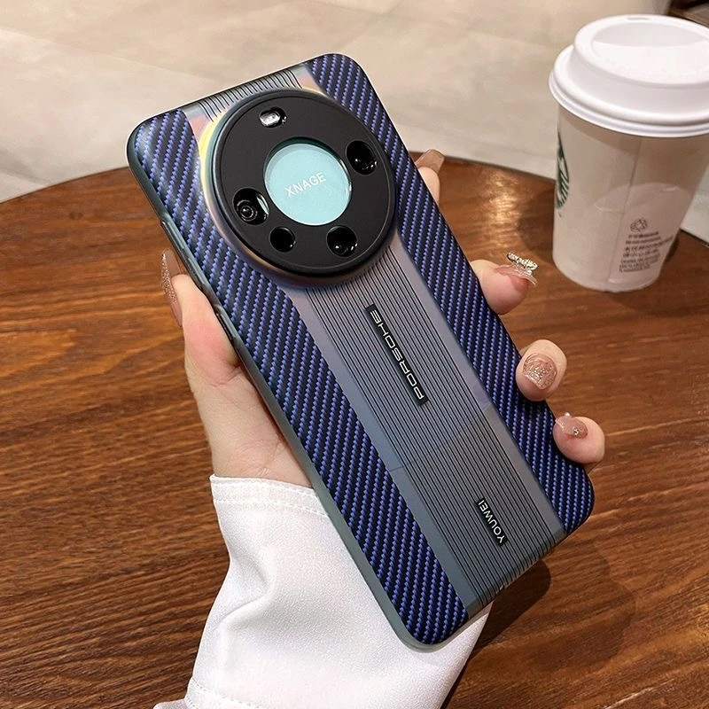 Фото Чехол для Huawei Mate 60 Pro 50 RS 40 30, градиентный цветной чехол-накладка для Mate 50Pro, тонкий жесткий противоударный бампер №2