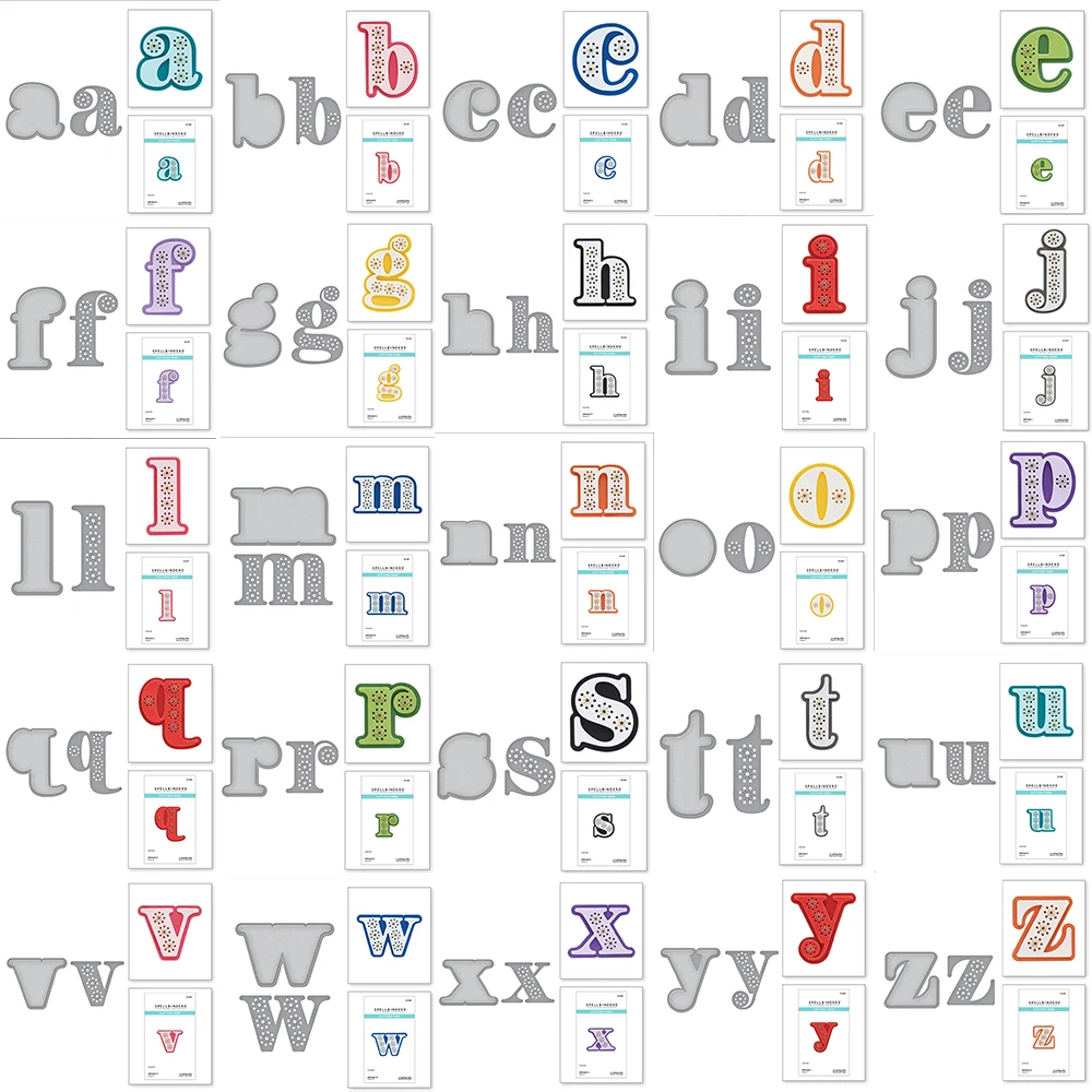 

Nice Letters New Metal Cutting Dies Craft Embossing Make Paper Greeting Card Making Template Diy Handmade 2022 New Hot