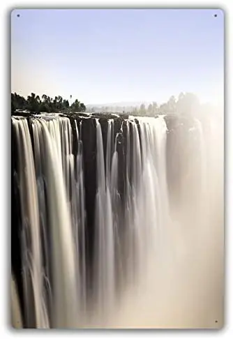 

Metal Sign Romantic Victoria Falls Wall Paintings
