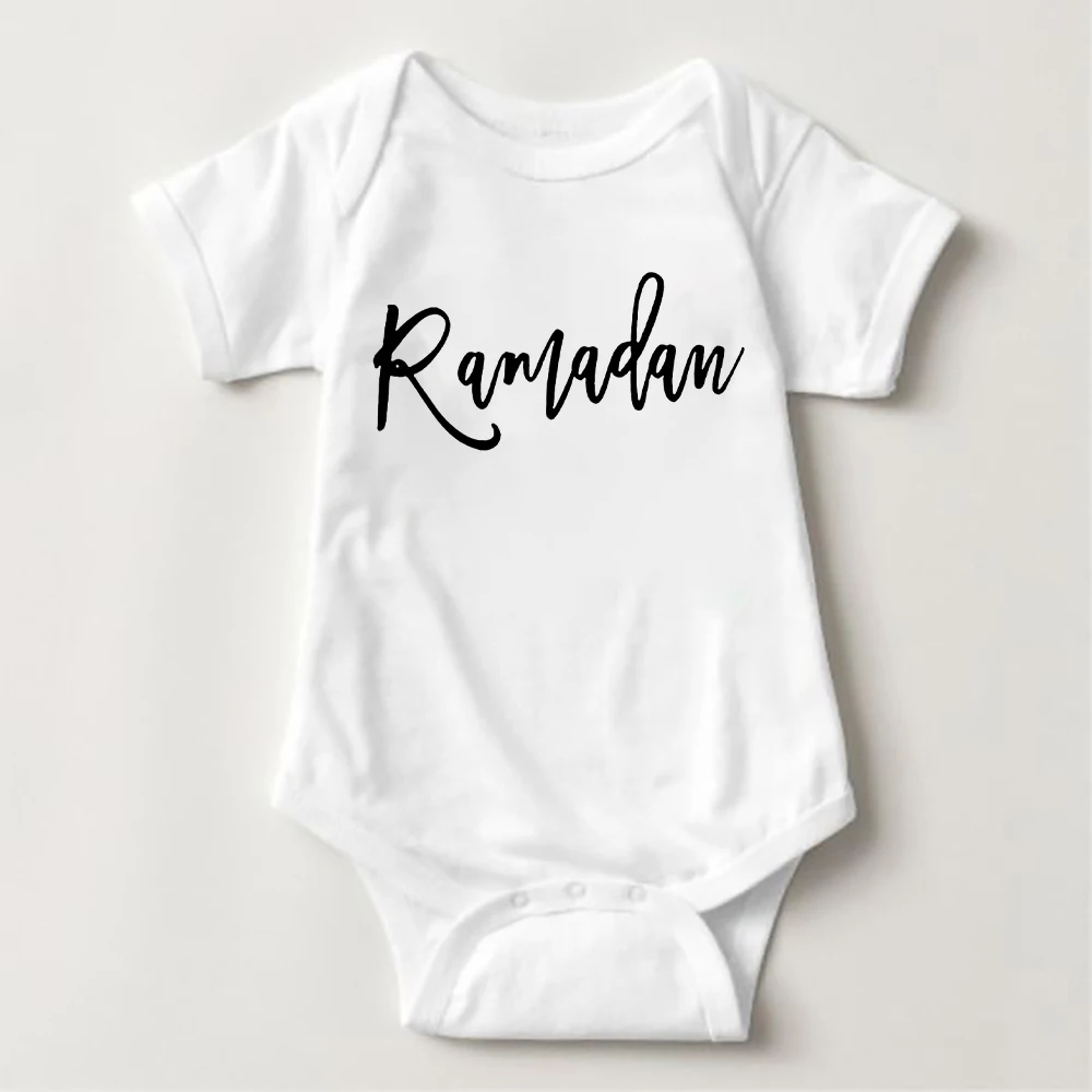 Одежда для новорожденных Рамадан мой первый детское боди одежда малышей