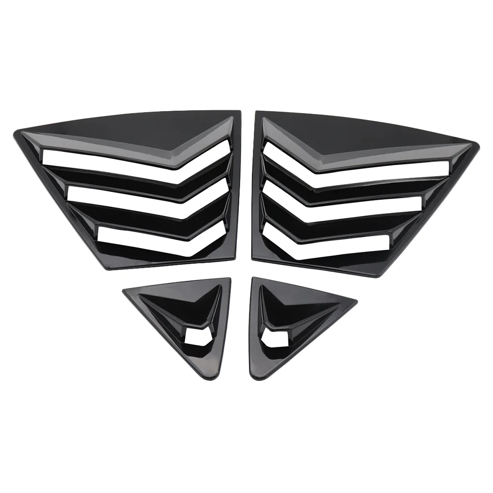 

1 Pair Window Louvers Louvered Window Treatments Rear Window Louvers Side Window Louvers Car Window Side Shades