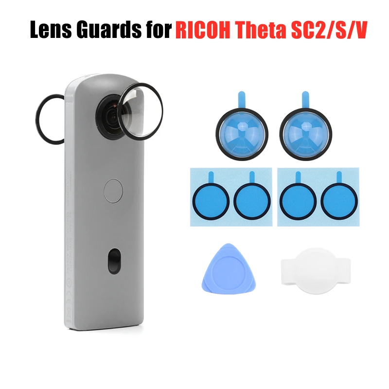 

Защитная крышка для объектива RICOH Theta SC2/S/V, защитная крышка для объектива, аксессуары для панорамной камеры против столкновений
