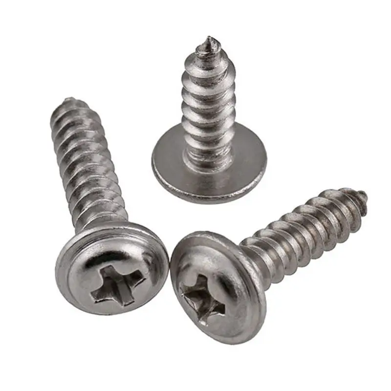 

Набор саморезающих винтов из нержавеющей стали № 6, 8, 10, 110 шт. в ассортименте