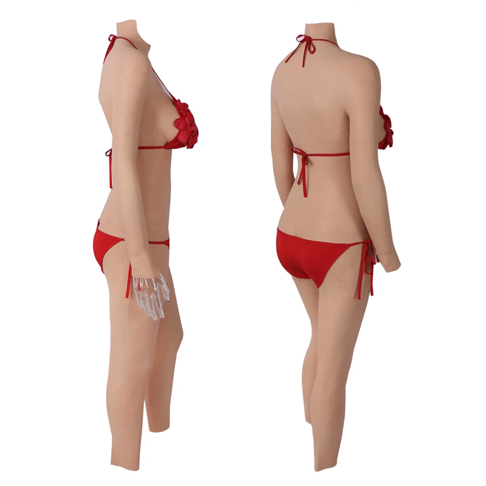 Eyung Вагина-маструбатор с силиконовыми формами груди для трансвеститов Драг