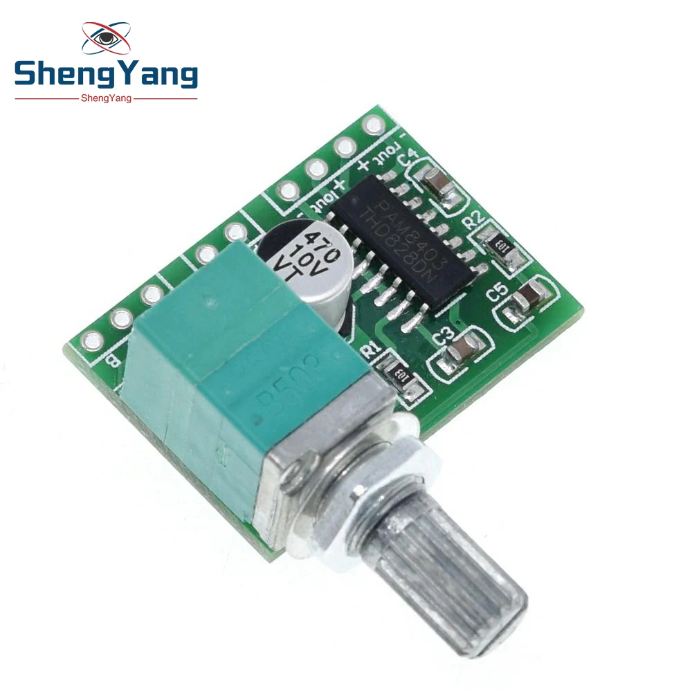 צוף 8403 5v כוח אודיו מגבר לוח 2 ערוץ 3w שליטה נפח/usb כוח usb