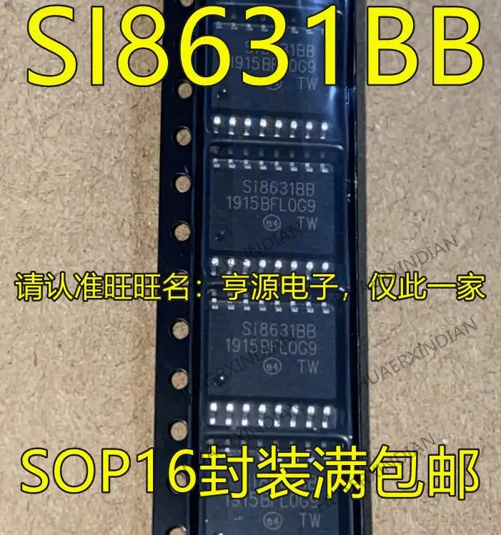 

10PCS New Original SI8631BB-B-ISR SI8631BB SOP16 /