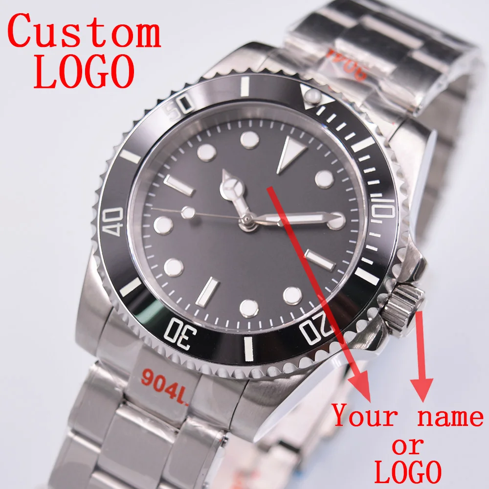 

40mm Bliger matte Sterile dial NH35 Luminous Mechanical Men watches Sapphire glass Stainless steel bracelet Automatic Mens Watch