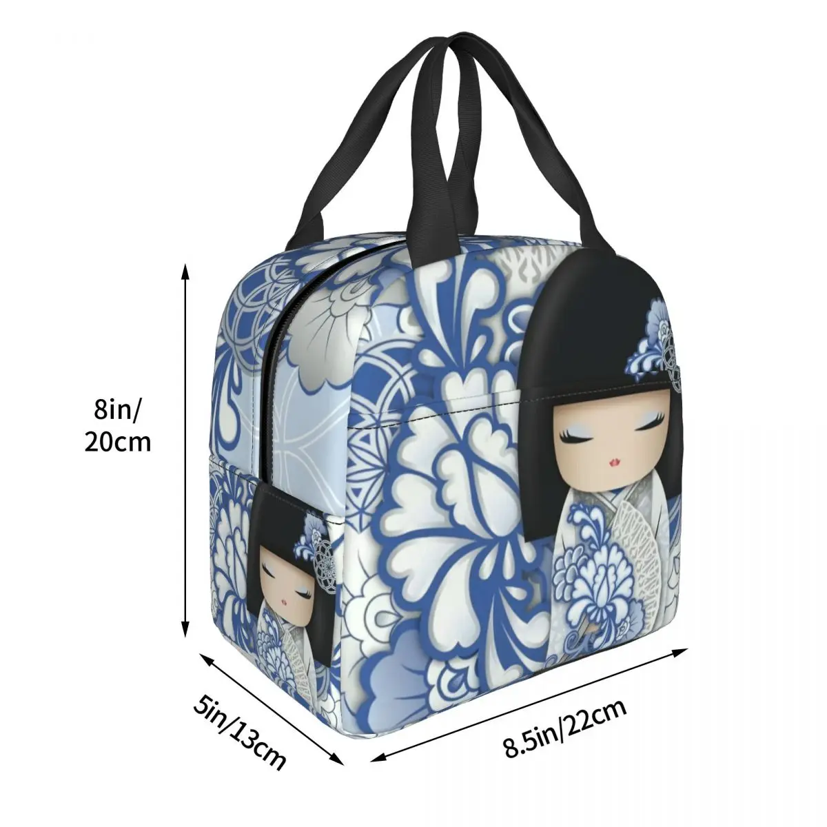 Изготовленная на заказ японская кукла Сакура Кокши сумка для обеда женский