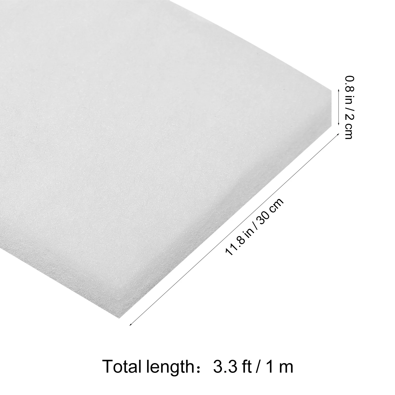 1-рулонная губка для аквариума фильтрующая накладка пруда медиа-подушка