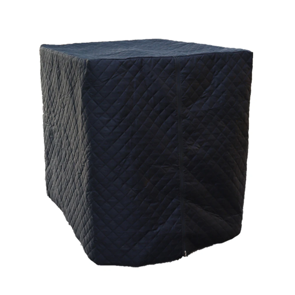 

1000L Ton Barrel Rainproof Sunshade Warm Cover UV Resistant Cotton Oxford Cloth 120*100*116 Cm Tank With Metal Grille Covers