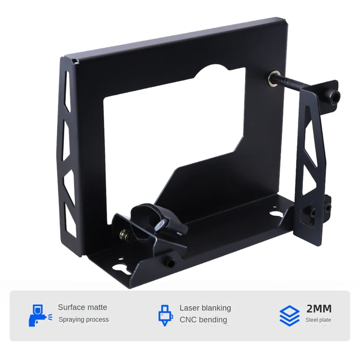 Откидная подставка для строгального станка - перевернутый кронштейн