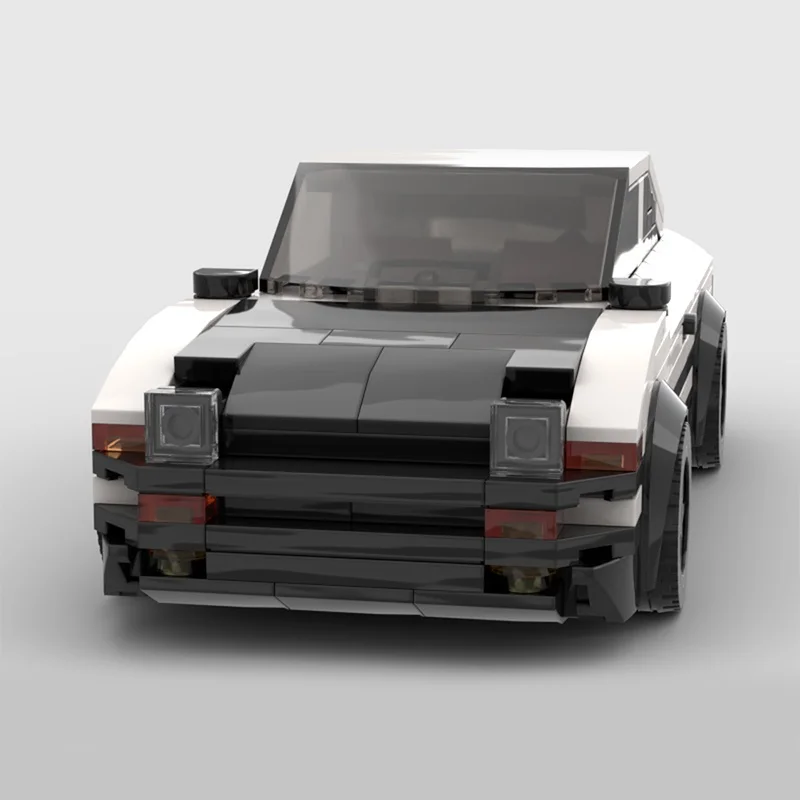 Фото 316 шт. MOC Toyota Sprinter Trueno City Champions Модель Строительные блоки Архитектурная игрушка DIY Рождественский подарок Креативный кирпич для детей №3