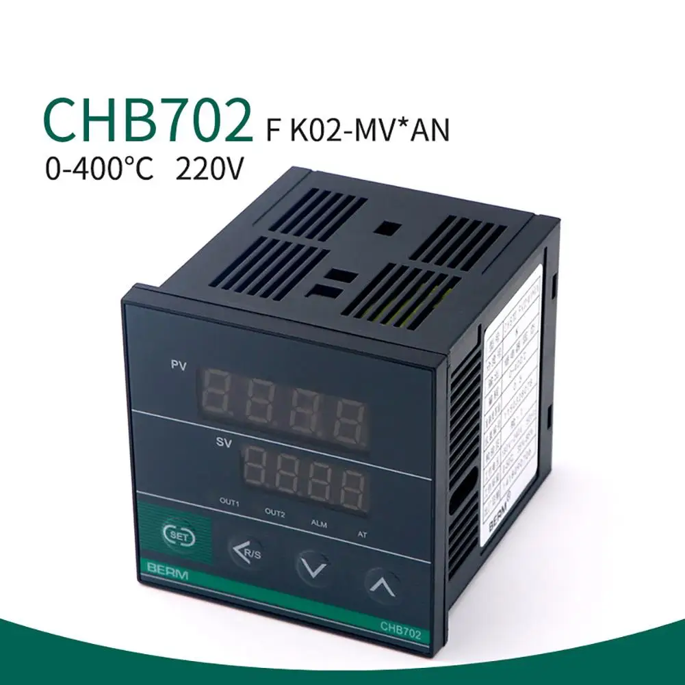 

2022 Pid Temperature Controller 180-240vac 0-400 Degree Chb702 Fk02-mv*an Relay Ssr Thermostat Intelligent Adjustable Thermostat