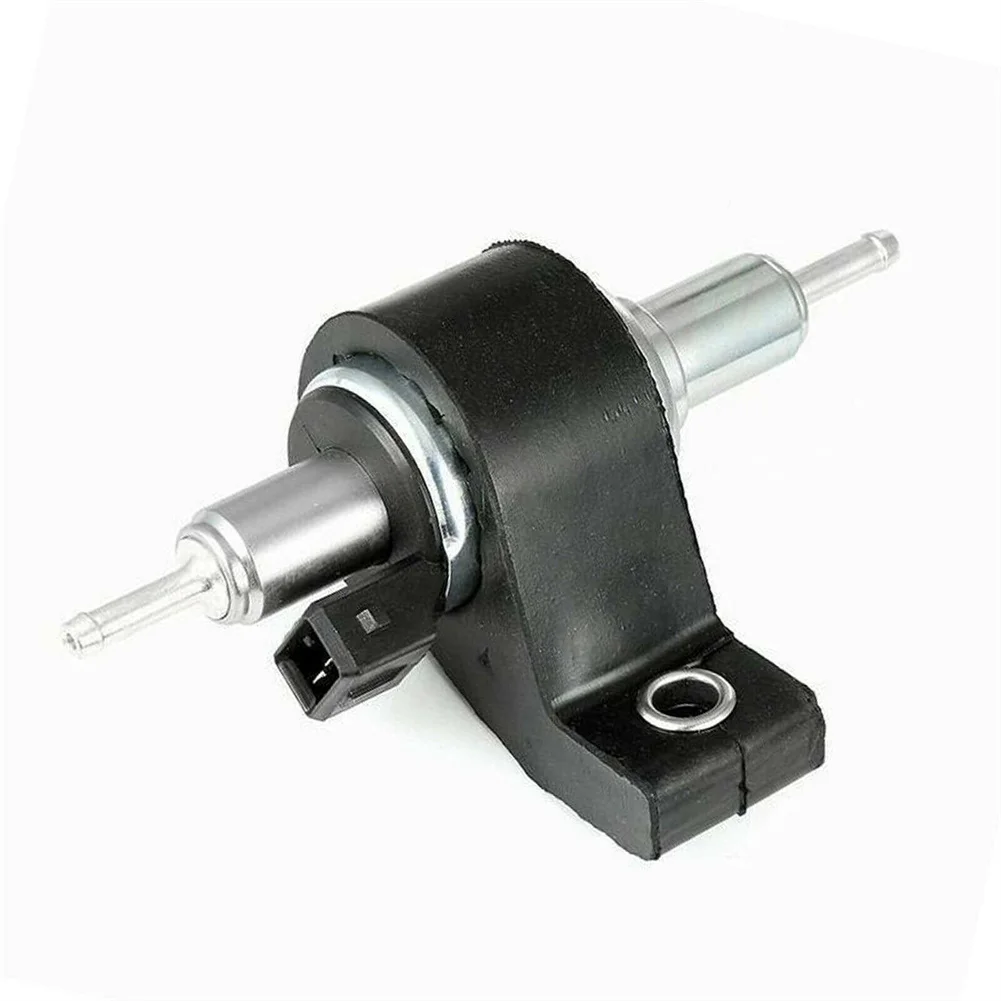 

Auto Metering Oil Fuel Pump Kit Black Diesel 1KW To 5KW Iron & Rubber Parking Heater Set W/ Bracket 12V Brand New