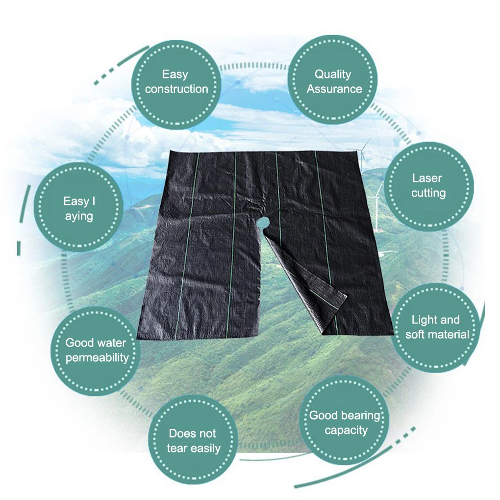 

5 шт., тканевый коврик для растений, из нетканого материала