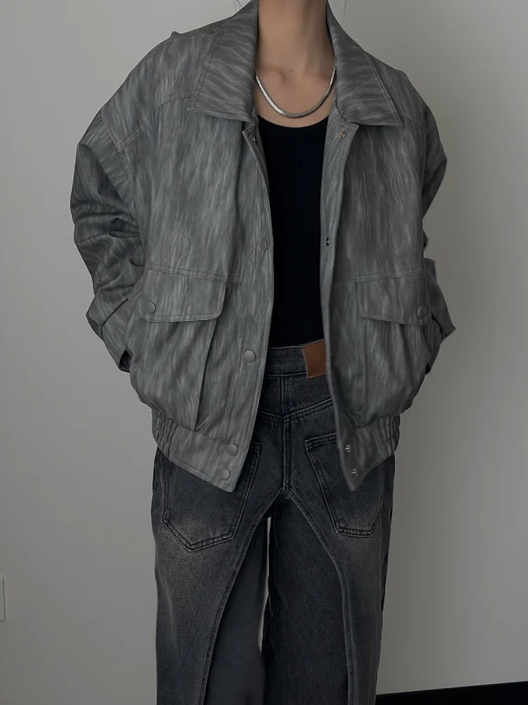 Пуховик Airroom Neutral Wind с лацканами Водонепроницаемая теплая верхняя одежда