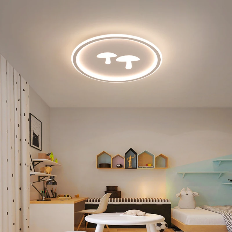 

Светодиодный потолочный светильник, необычное украшение детской комнаты, простые современные лампы для спальни, ультратонкие лампы для защиты глаз в книжной комнате