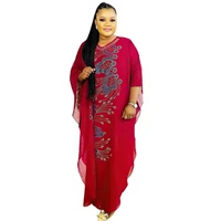 big size middle east muslim robe dashiki african dresses for women hot diamond loose swing chiffon long maxi dress spring new