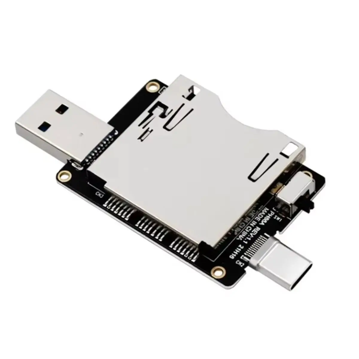 Фото Мега-распродажа 618: Кардридер CFexpress USB 3.0 Type A/USB 3.1 Type C 10 Гбит/с, адаптер-райзер для карт памяти CF Express Type №5